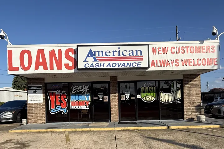 American Cash Advance storefront in Monroe, LA