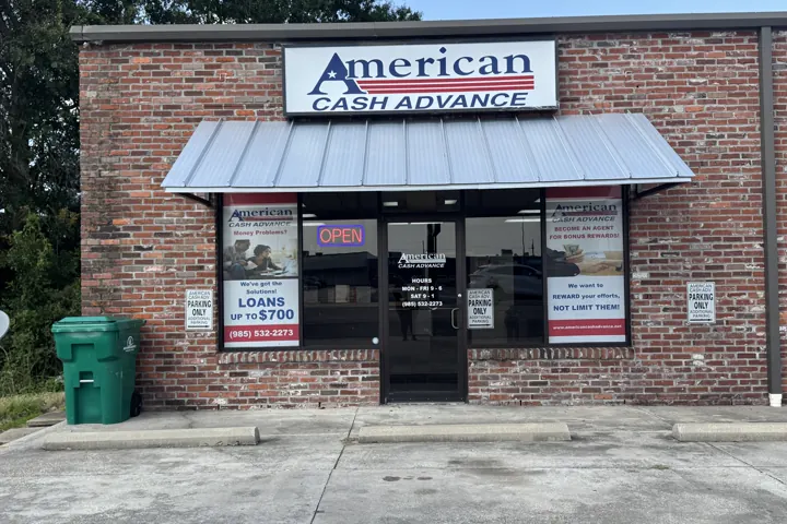 American Cash Advance storefront in Raceland, LA